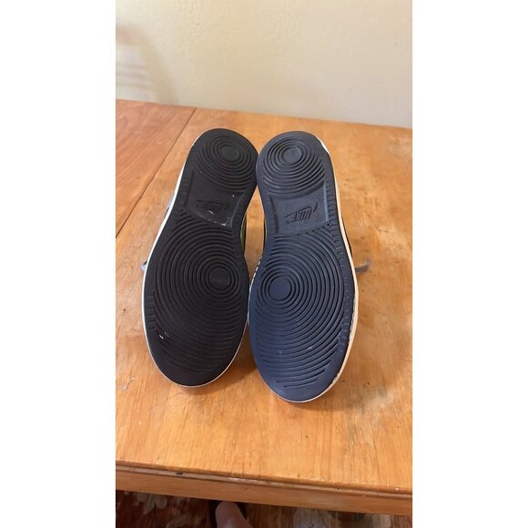 Nike AlphaBaller Mid Gray Black Cyber Leather Shoes 487858-001 Mens Size 7 - Picture 7 of 12